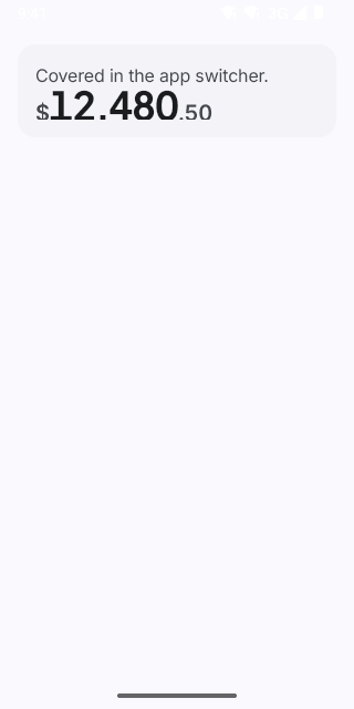 Privacy Shield on Pixel (Android emulator)